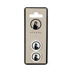 Quiet Please Akcesoria do rakiet Quiet Please Amortyzatory Opakowanie 2 szt.-biały