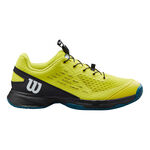 Wilson Buty tenisowe Wilson Rush Pro 4.0 Buty Do Tenisa Allcourt Dzieci-Ż&oacute;łty,Czarny