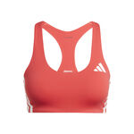 adidas ODZIEŻ adidas Adizero Medium Support Stanik sportowy Kobiety - koral, 