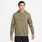 Nike ODZIEŻ Nike Court Dri-Fit Heritage Bluza Mężczyźni - oliwka, oliwka
