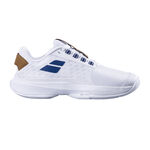 Babolat Buty tenisowe Babolat Jet Tere 2 Buty Do Tenisa Allcourt Kobiety-Biały,Ciemnoniebieski