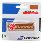 Babolat Podstawowe owijaki Babolat Natural Grip Opakowanie 1 Szt.-Brąz