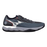 Mizuno Buty tenisowe Mizuno Wave Enforce Court Buty Do Tenisa Ziemnego Mężczyźni-Szary,Biały