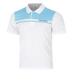 Sergio Tacchini Polo Sergio Tacchini Riflesso Polo Mężczyźni - biały, jasnoniebieski