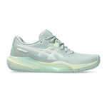 ASICS Buty tenisowe ASICS Gel-Challenger 15 Buty Do Tenisa Ziemnego Kobiety-Niebiesko-szary,Limonka
