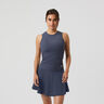 Ace Pocket Ribbed Tank Top Kobiety-Niebiesko-szary