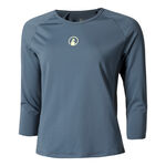 Quiet Please ODZIEŻ Quiet Please Stripes Długi Rękaw Kobiety - niebieski, 