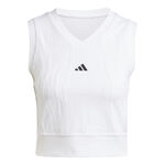 adidas ODZIEŻ adidas Crop Pro Tank top Kobiety - biały, 