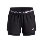 Under Armour ODZIEŻ Under Armour Tech Play Up 2in1 Szorty Dziewczynki-Czarny,Biały