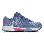 K-Swiss Buty tenisowe K-Swiss Hypercourt Express 2 buty do tenisa ziemnego Edycja specjalna Kobiety - liliowy, niebiesko-szary