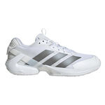 adidas Buty tenisowe adidas adizero Ubersonic 5 buty do tenisa trawie Kobiety-biały, srebrny