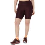 ASICS ODZIEŻ ASICS Road High Waist 8in Sprinter Getry do biegania Kobiety - ciemnoczerwony, 
