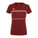 Tecnifibre ODZIEŻ Tecnifibre Team Tech Koszulka Kobiety-Ciemnoczerwony
