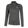 Tech Half-Zip Twist Długi Rękaw Kobiety-Czarny