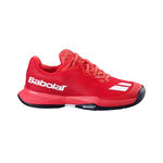 Babolat Buty tenisowe Babolat Jet Mach 3 buty do tenisa allcourt Dzieci - czerwony, biały