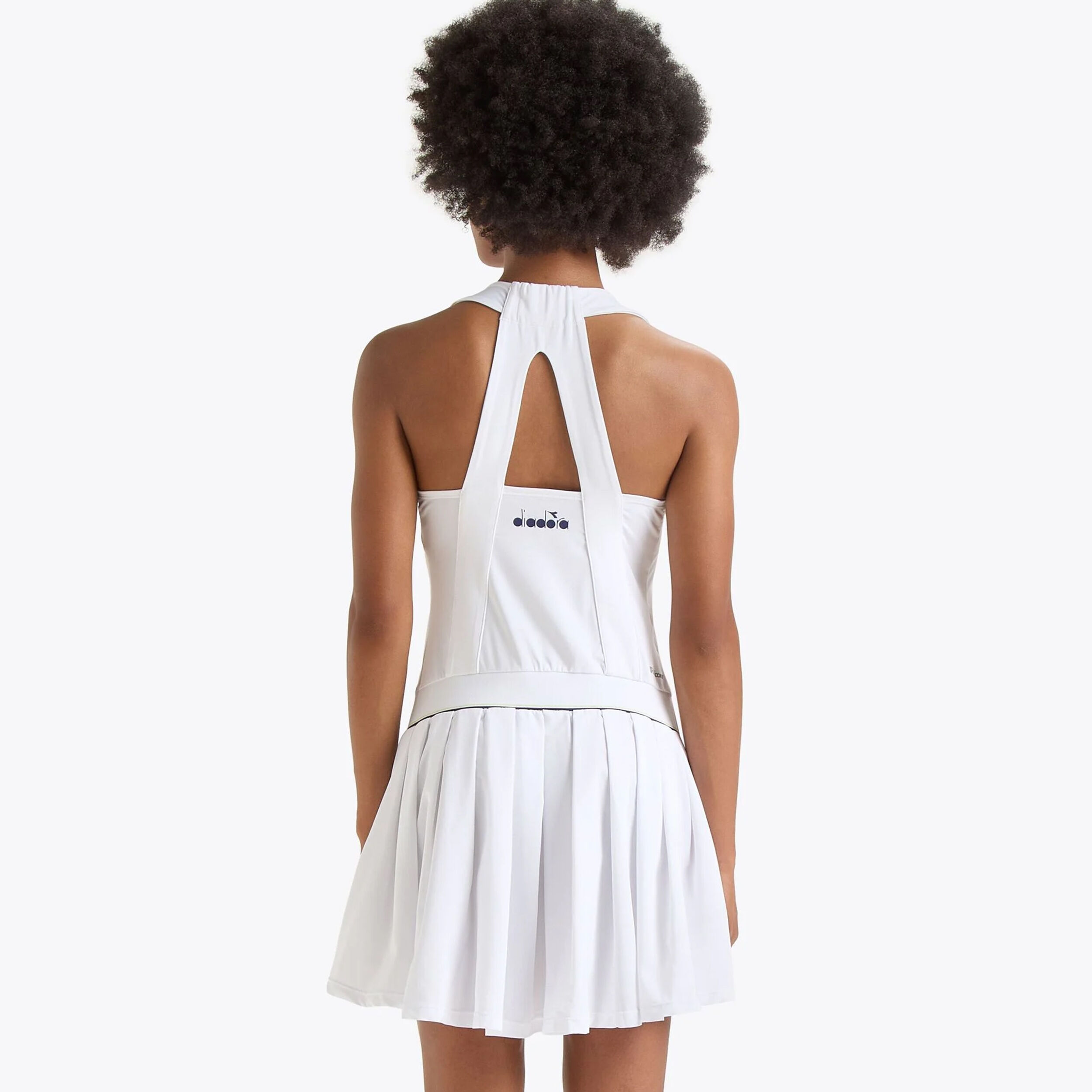★DIADORA★ Ermina Pleated Tennis Dress WHITE D5122LOP35WHT L. DRESS ICON Tennis dress - Women's - Diadora Online Store SE