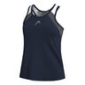 22 Tank top Kobiety - ciemnoniebieski, szary