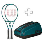 Wilson Zestaw rakiete Wilson Blade 98S V9 Rakieta Turniejowa