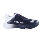 Babolat Buty tenisowe Babolat SFX 4 AC buty do tenisa allcourt Mężczyźni-czarny, jasnoniebieski