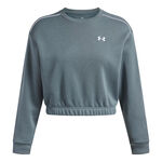 Under Armour ODZIEŻ Under Armour Rival Fleece Piped Crew Bluza Kobiety-niebiesko-szary