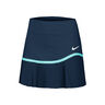 Dri-Fit Advantage Pleated Spódnica Kobiety - ciemnoniebieski, turkus