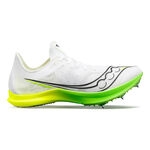 Saucony Buty do biegania Saucony Endorphin Cheetah But z kolcami Kobiety - biały, neonowy zielony