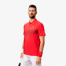 Djokovic Polo Mężczyźni-Czerwony