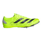 adidas Buty do biegania adidas Adizero XCS But z kolcami Unisex - neonowy zielony, czarny