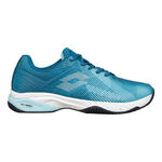 Lotto Buty tenisowe Lotto Mirage 300 III Buty Do Tenisa Ziemnego Mężczyźni-Turkus,Biały