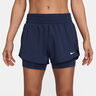 One Dri-Fit Mid Rise 3In 2N1 Szorty Kobiety-Ciemnoniebieski