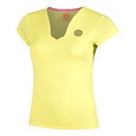 BIDI BADU ODZIEŻ BIDI BADU Spectrum V-Neck Koszulka Kobiety-Żółty