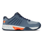 K-Swiss Buty tenisowe K-Swiss Hypercourt Express 2 buty do tenisa ziemnego Mężczyźni - niebiesko-szary, pomarańczowy