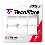 Tecnifibre Owijki Tecnifibre Players Dry 3er Opakowanie 3 Szt.-Biały