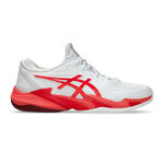 ASICS Buty tenisowe ASICS Court FF 3 Novak Buty Do Tenisa Allcourt Mężczyźni-Biały,Koral