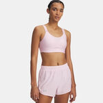 Under Armour ODZIEŻ Under Armour Infinity High 2.0 Stanik Sportowy Kobiety-Różowy