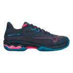 Mizuno Buty do padla Mizuno Wave Exceed Light But Do Padla Kobiety-Ciemnoniebieski,Fioletowy