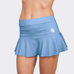 BB by Belen Berbel ODZIEŻ BB by Belen Berbel Basica Sp&oacute;dnica Kobiety-niebieski