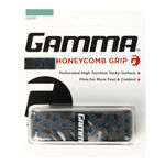 Gamma Podstawowe owijaki Gamma Honeycomb Cushion Grip Opakowanie 1 Szt.-Czarny,Niebieski