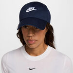 Nike ODZIEŻ Nike Club Futura Metal Swoosh Czapka-Ciemnoniebieski,Biały
