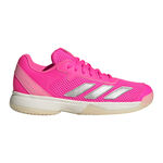 adidas Buty tenisowe adidas Courtflash Buty Do Tenisa Allcourt Dzieci-Różowy,Srebrny