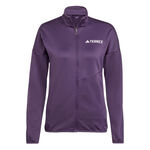 adidas ODZIEŻ adidas Terrex XPR Light Fleece Kurtka do biegania Kobiety - fioletowy, 