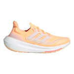 adidas Buty do biegania adidas Ultraboost Light But neutralny Kobiety - czerwony, szary