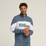Wilson M Parkside Half-Zip Slate Blue