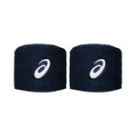 ASICS Odzież tenisowa ASICS Wrist Band Pair Opaska przeciwpotna - Opakowanie 2 szt. Unisex-ciemnoniebieski