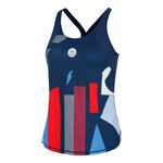 BIDI BADU ODZIEŻ BIDI BADU New York 2024 Tank Top Kobiety-Ciemnoniebieski,Wielokolorowy