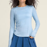 Wilson Długi Rękaw Wilson W All Day Long Sleeve Długi Rękaw -niebieski