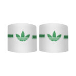 adidas ODZIEŻ adidas Opaska Przeciwpotna-Biały,Zieleń
