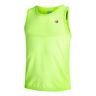 Exceleration Sleeveless Top do biegania Mężczyźni - neonowy zielony, 
