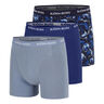 Cotton Stretch Boxer 3P Bokserki Mężczyźni-Niebiesko-szary,Niebieski