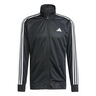 Taining Essentials 3 Stripes Kurtka Treningowa Mężczyźni-Czarny